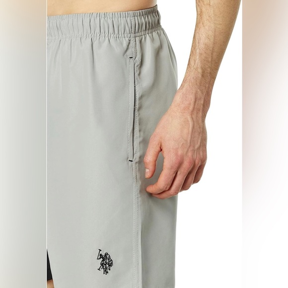 U.S. Polo Assn. USPA Color-Block Swim Shorts - Picture 3 of 16